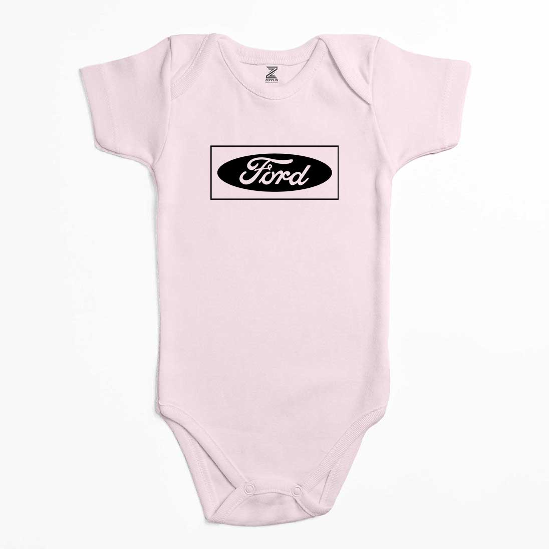 Ford Logo Black Renkli Bebek Body Zıbın