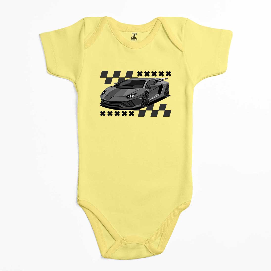 Lamborghini Huracan Renkli Bebek Body Zıbın