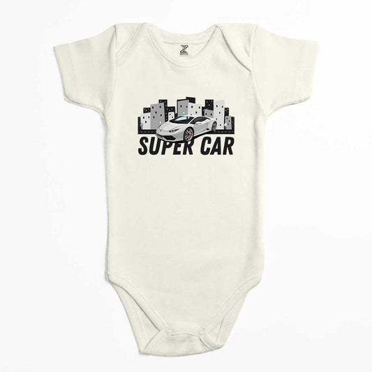 Süper Car Lamborghini Renkli Bebek Body Zıbın