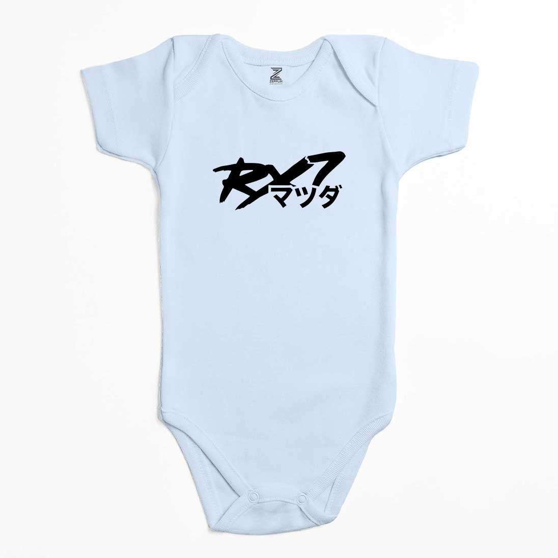 Mazda RX-7 Japon Logo Renkli Bebek Body Zıbın