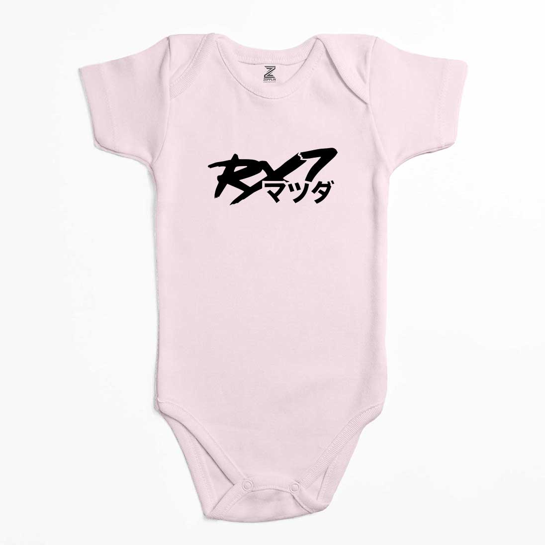 Mazda RX-7 Japon Logo Renkli Bebek Body Zıbın