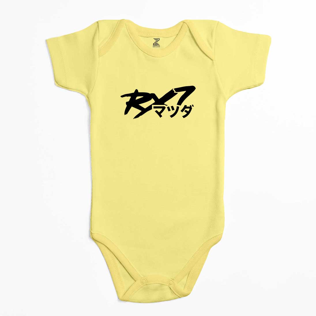 Mazda RX-7 Japon Logo Renkli Bebek Body Zıbın