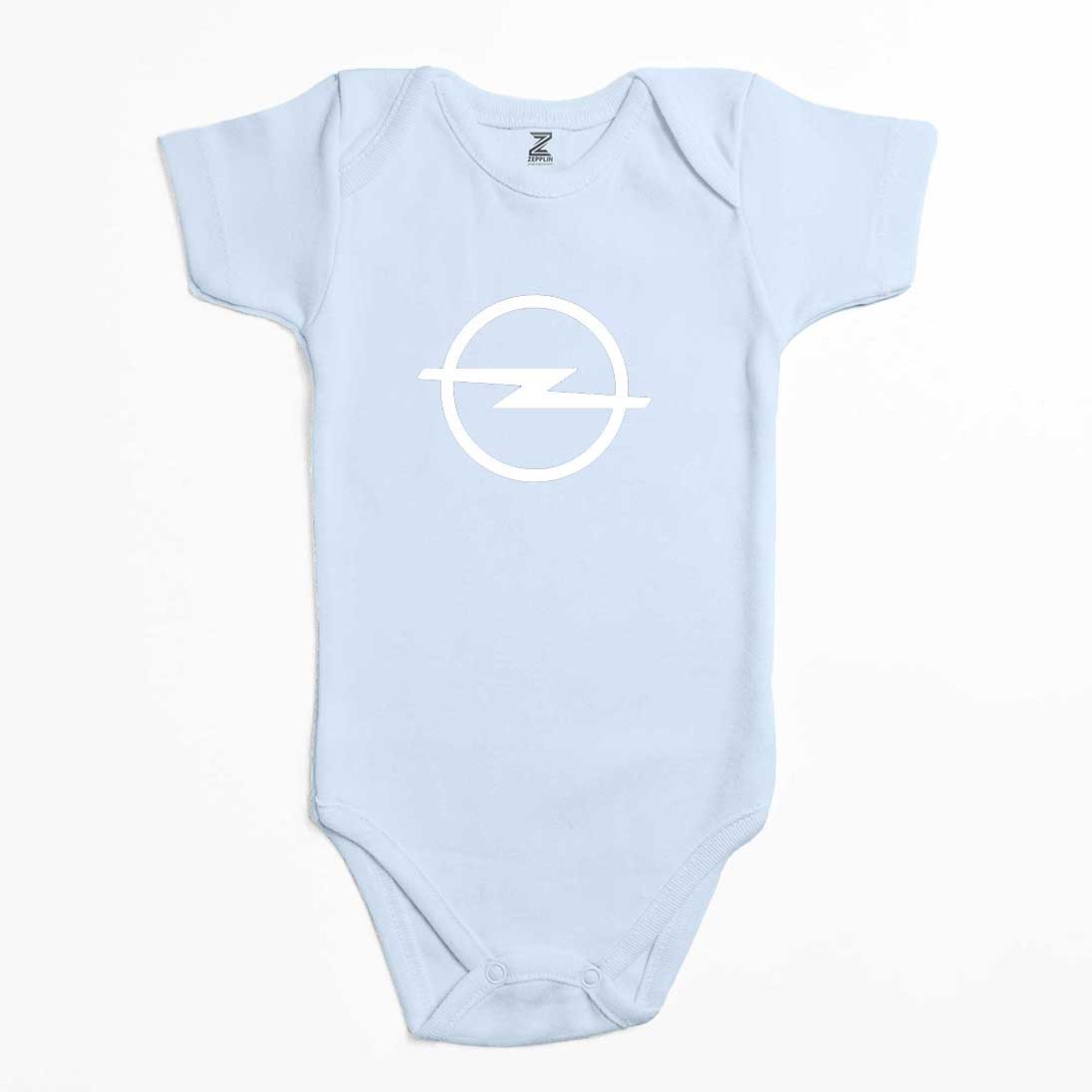 Opel Logo Renkli Bebek Body Zıbın