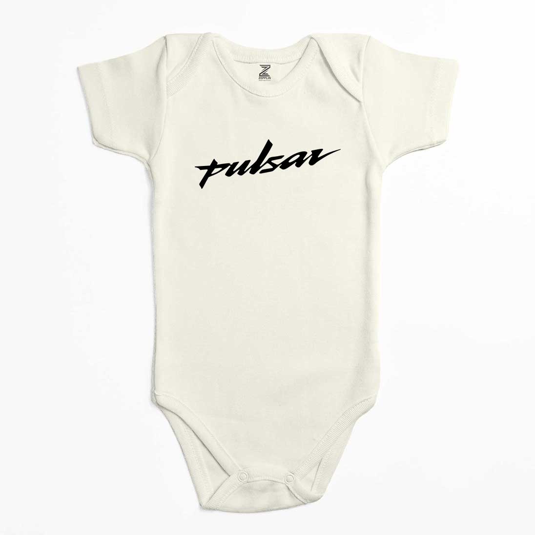 Pulsar Logo Black Renkli Bebek Body Zıbın