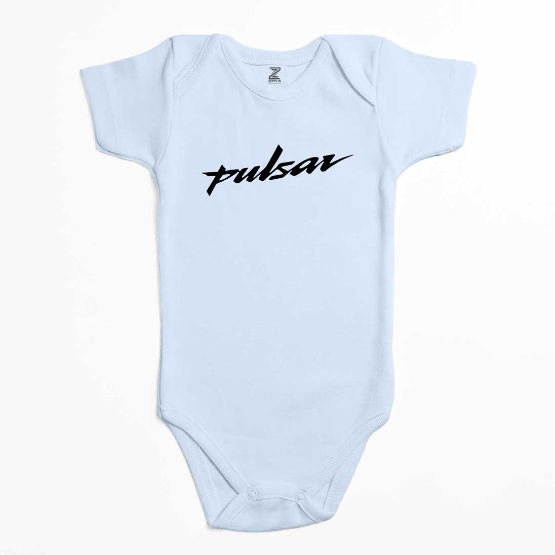 Pulsar Logo Black Renkli Bebek Body Zıbın