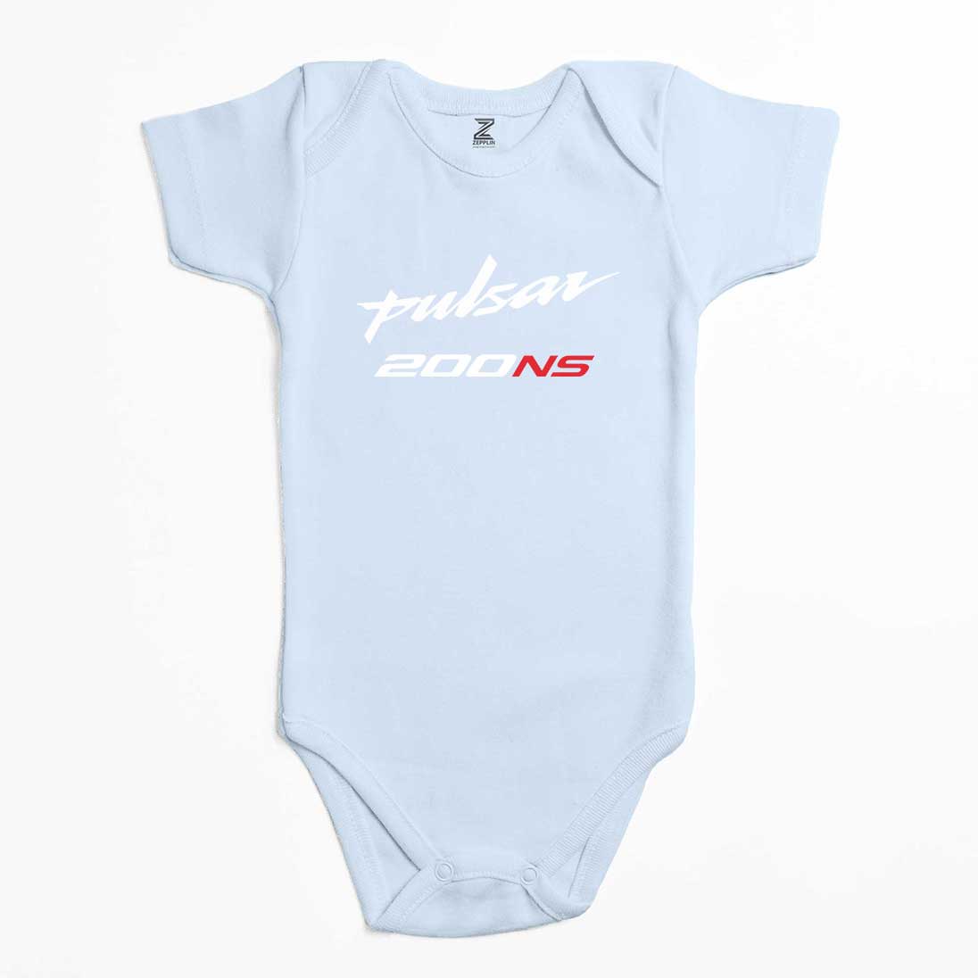 Pulsar NS200 Text Renkli Bebek Body Zıbın
