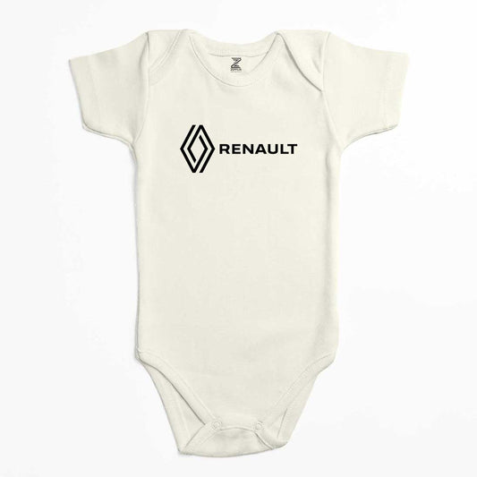 Renault Text Logo Renkli Bebek Body Zıbın
