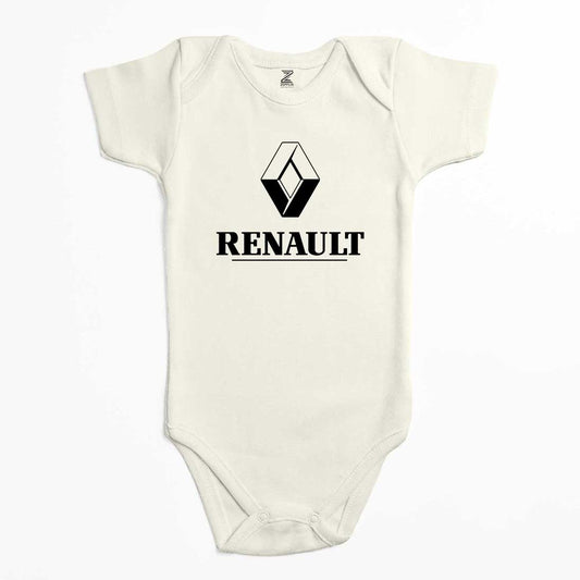 Renault Classic Logo Renkli Bebek Body Zıbın