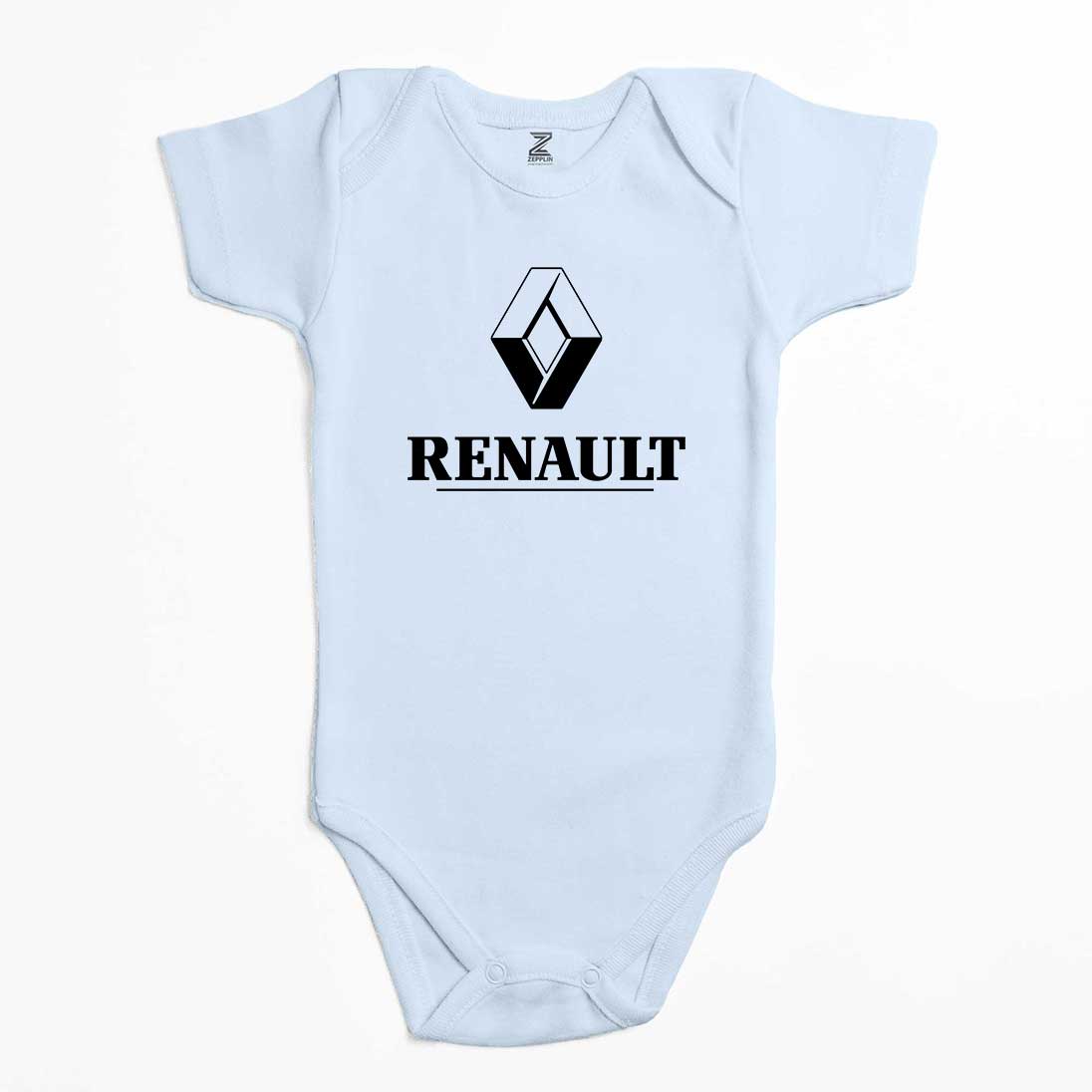 Renault Classic Logo Renkli Bebek Body Zıbın