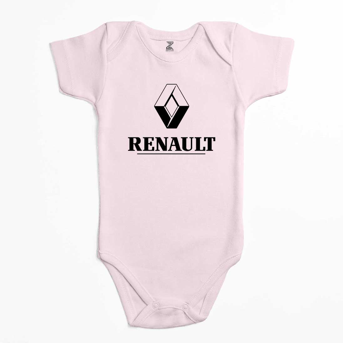 Renault Classic Logo Renkli Bebek Body Zıbın