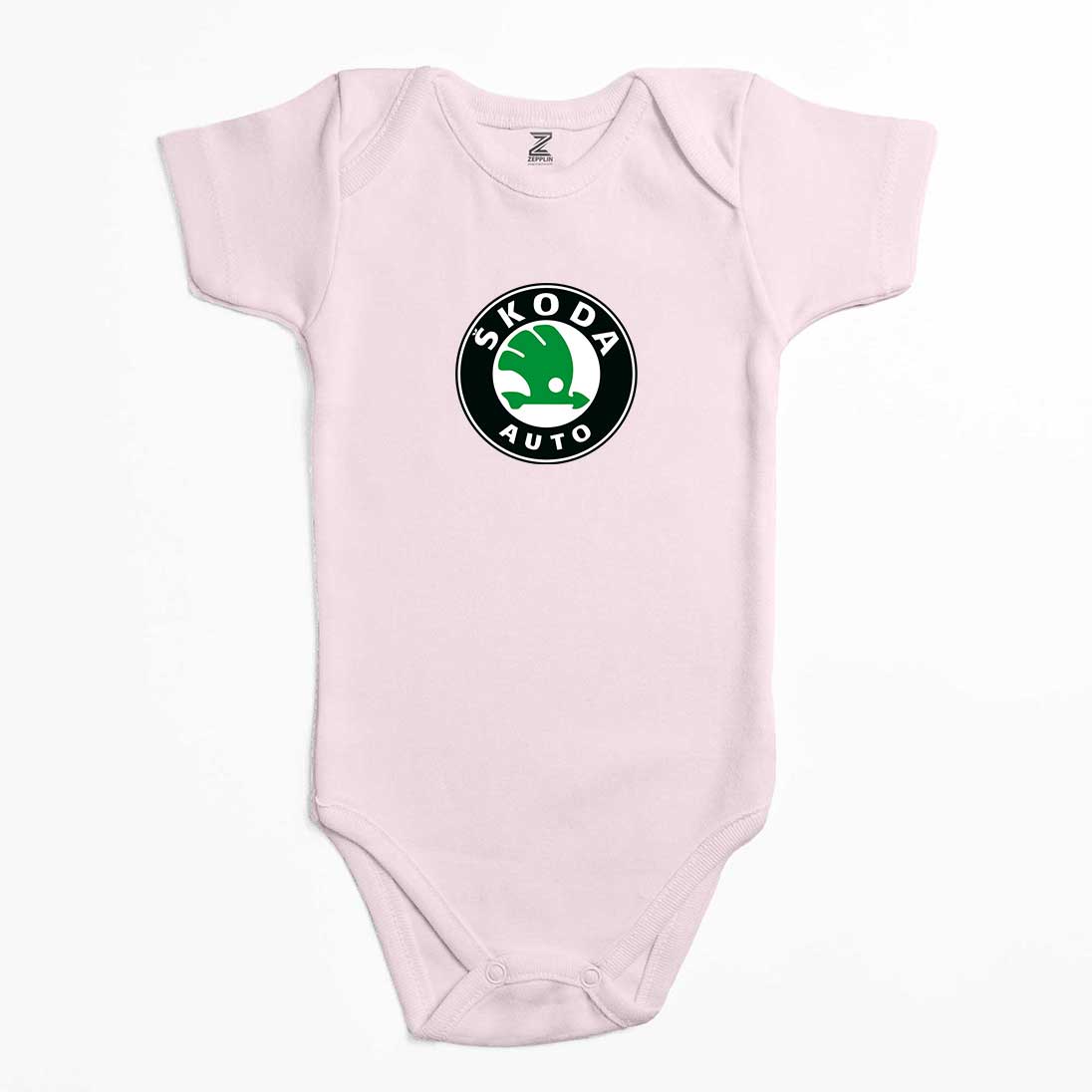 Skoda Auto Renkli Bebek Body Zıbın