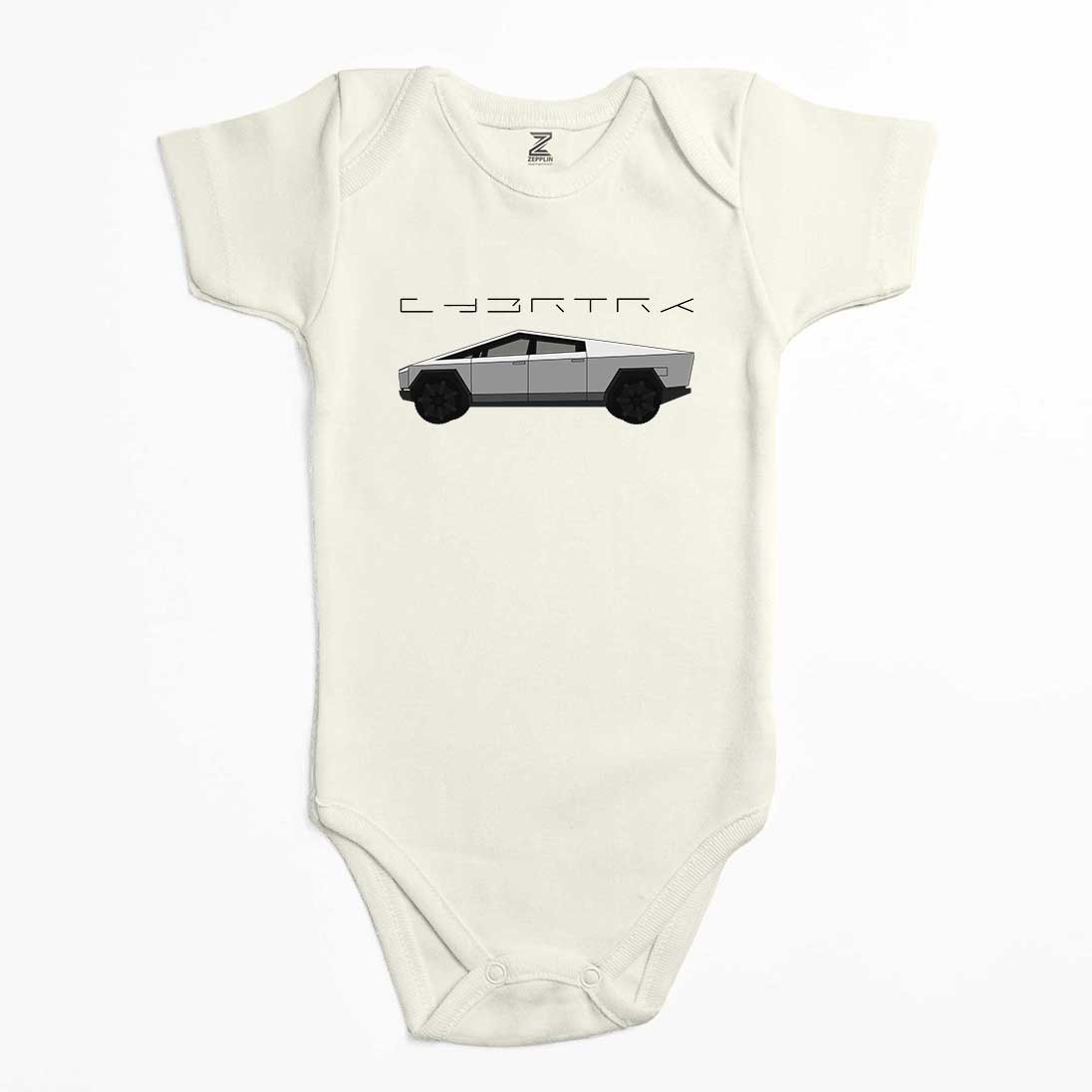 Tesla Cybertruck Renkli Bebek Body Zıbın