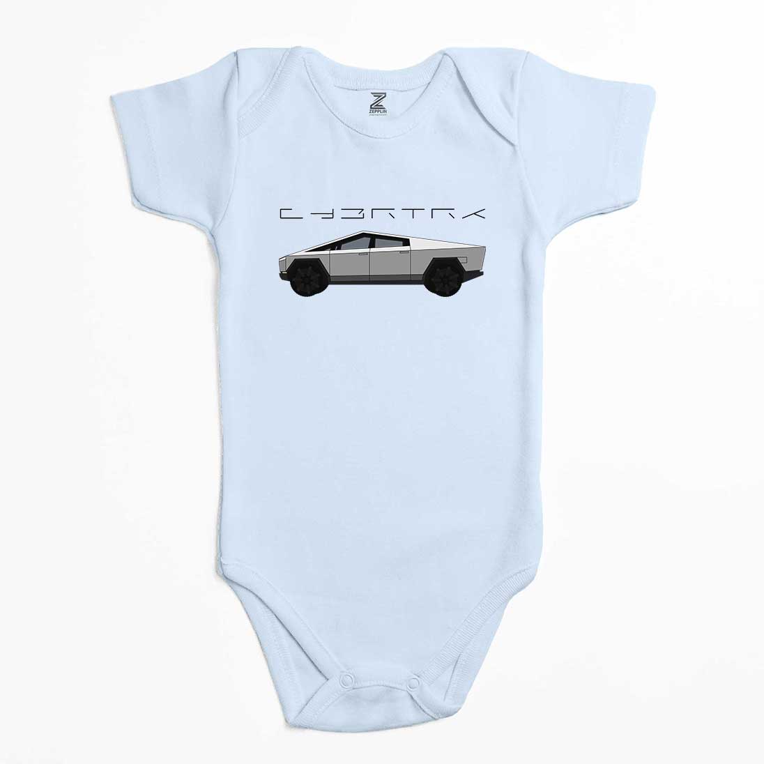 Tesla Cybertruck Renkli Bebek Body Zıbın