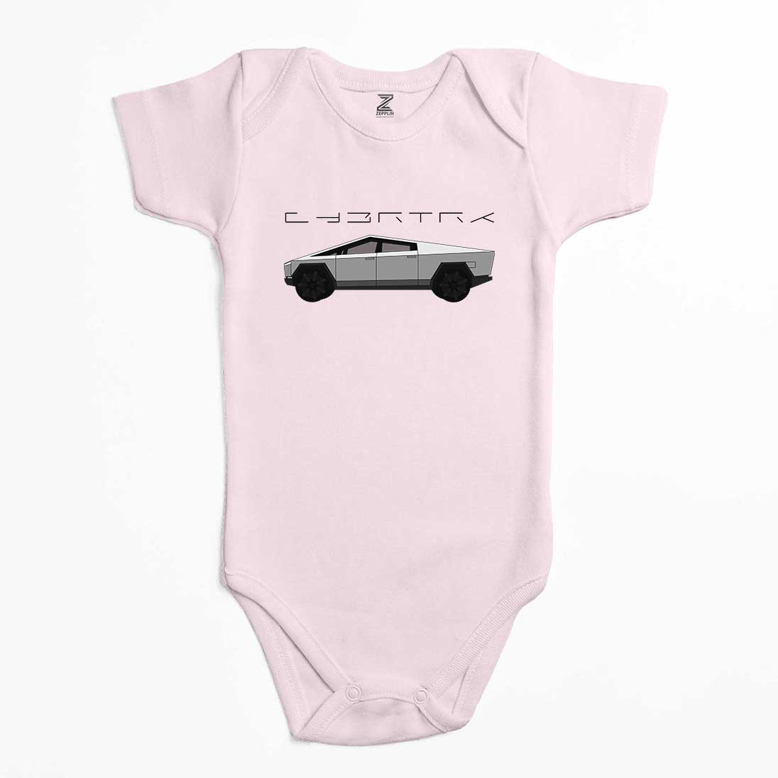 Tesla Cybertruck Renkli Bebek Body Zıbın