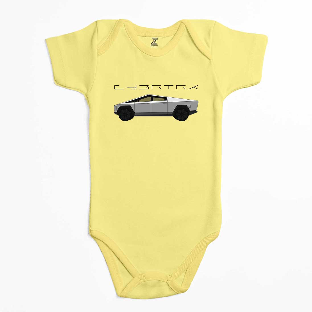 Tesla Cybertruck Renkli Bebek Body Zıbın