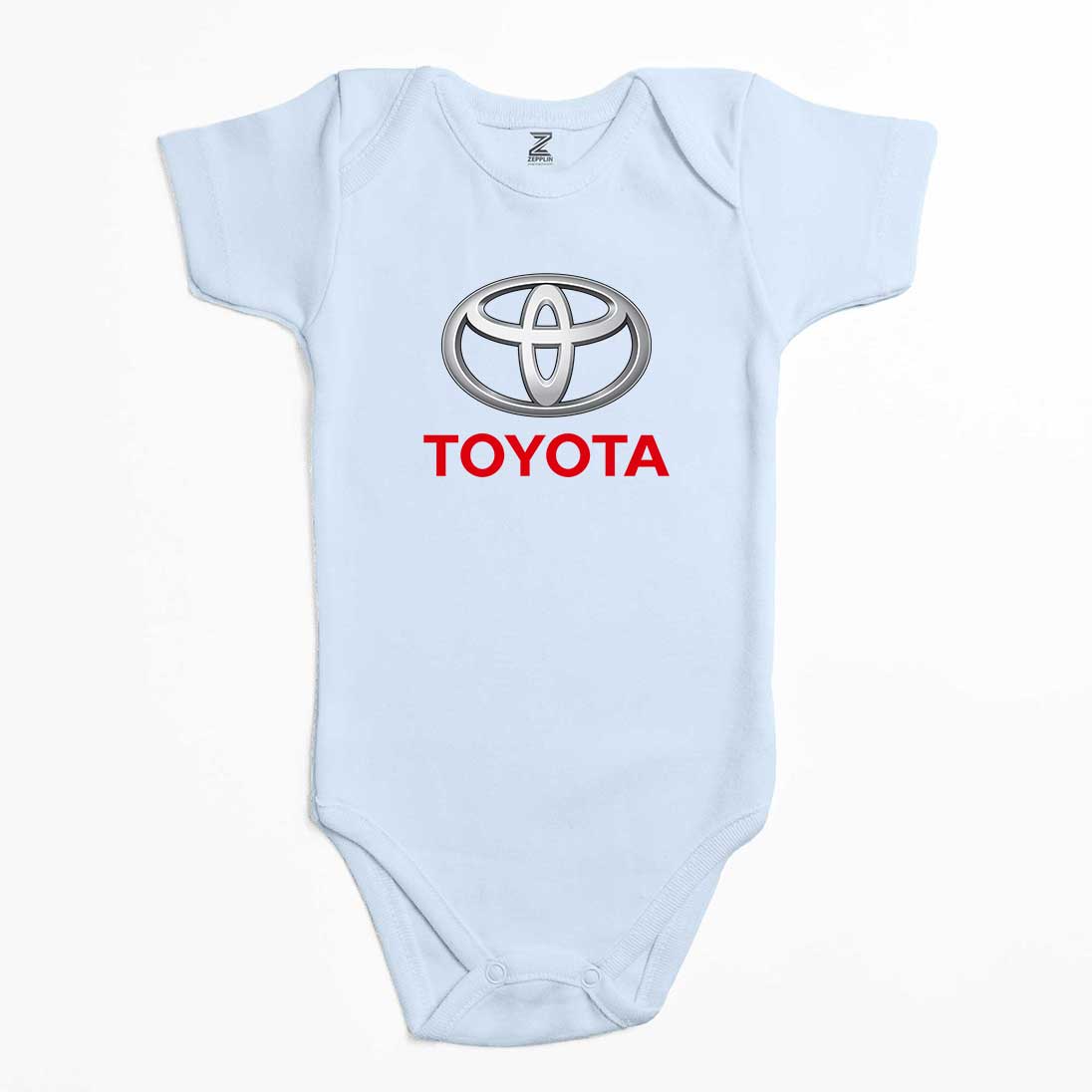 Toyata Text Logo Renkli Bebek Body Zıbın