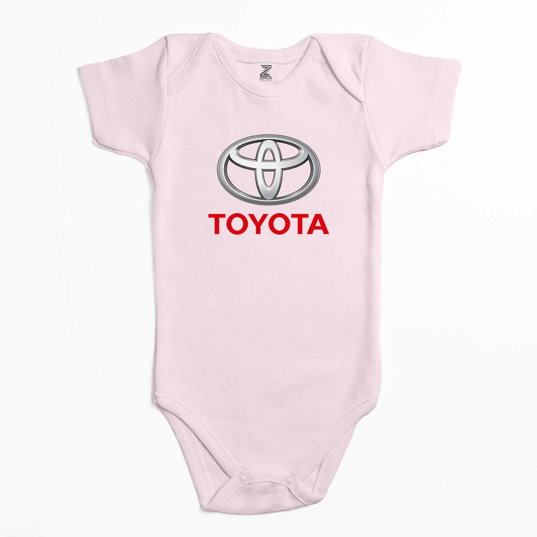 Toyata Text Logo Renkli Bebek Body Zıbın