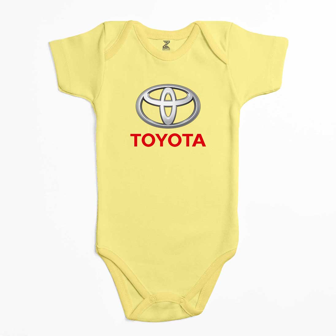 Toyata Text Logo Renkli Bebek Body Zıbın