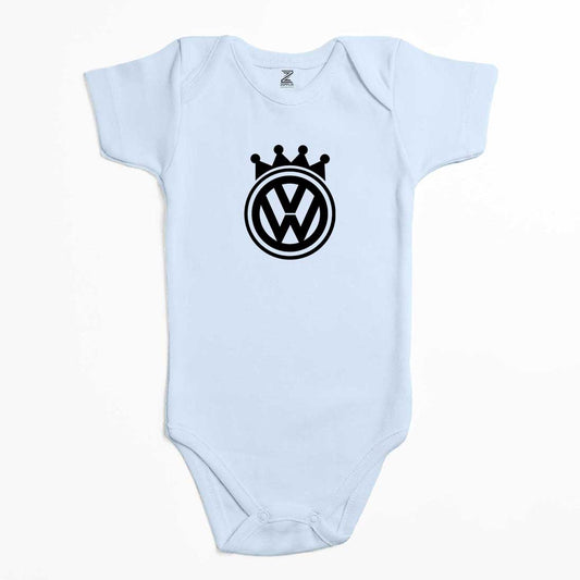 Volkswagen King Logo Renkli Bebek Body Zıbın
