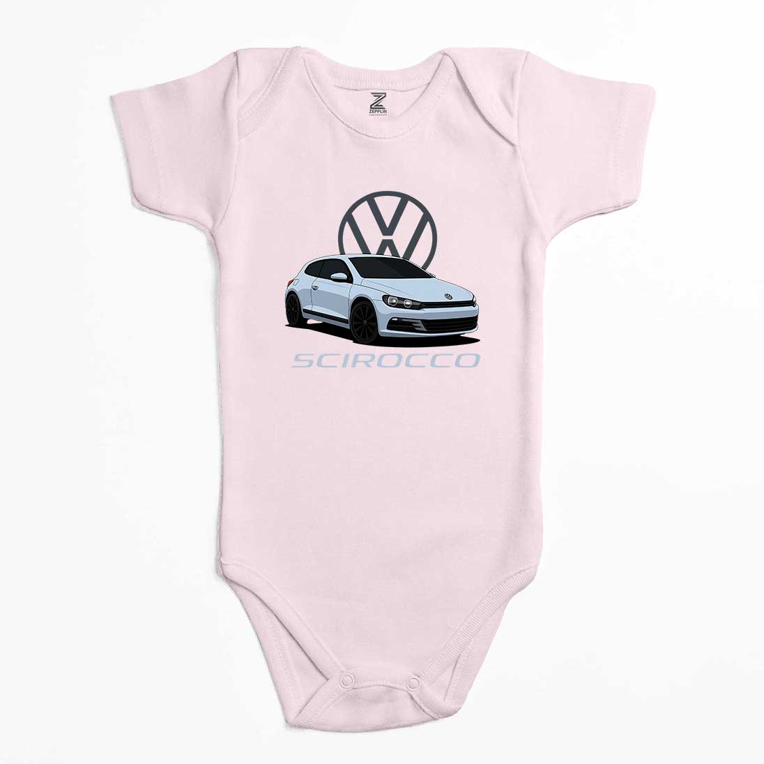 Volkswagen Scirocco Renkli Bebek Body Zıbın