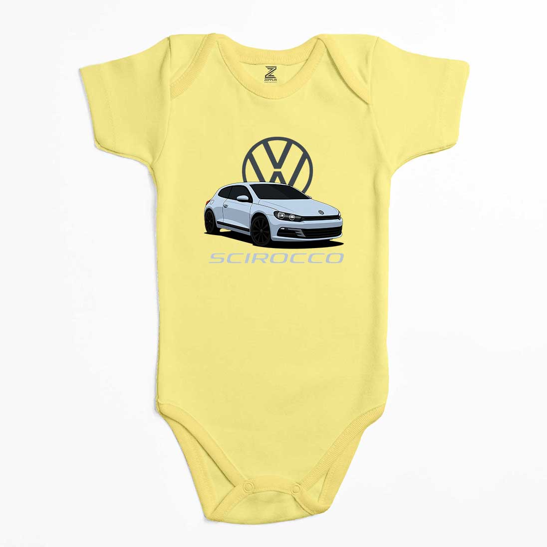 Volkswagen Scirocco Renkli Bebek Body Zıbın