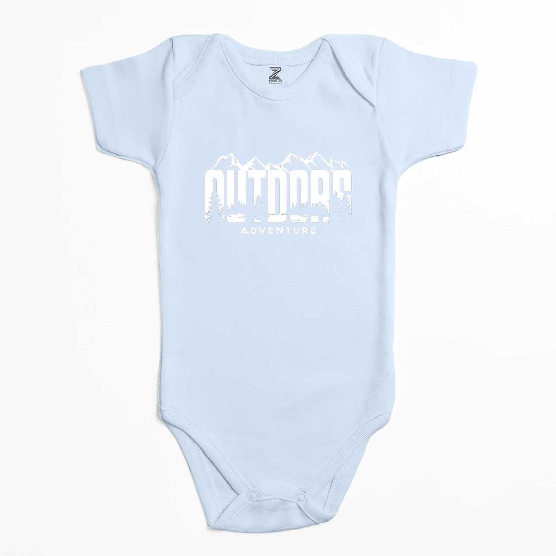 Outdors Adventure Renkli Bebek Body Zıbın