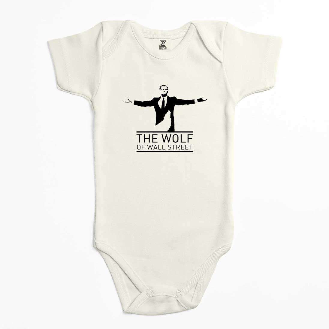 The Wolf Renkli Bebek Body Zıbın