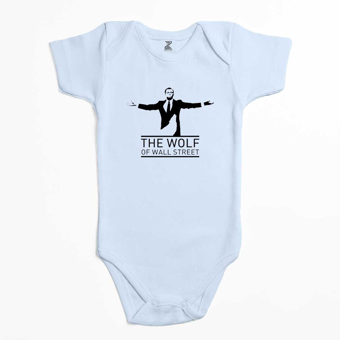 The Wolf Renkli Bebek Body Zıbın