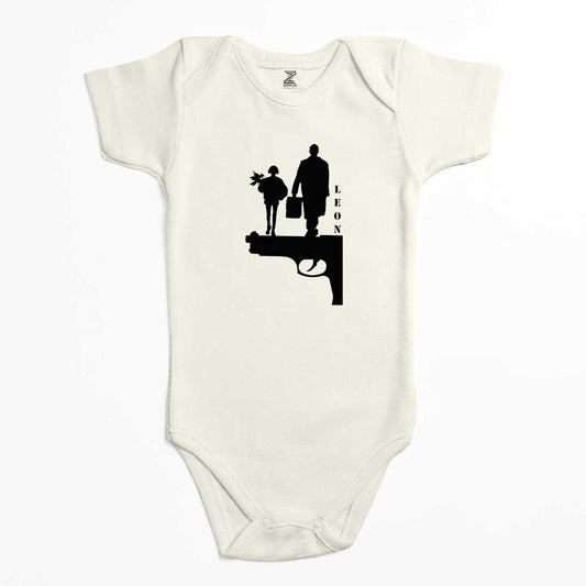 Leon Gun Silüet Renkli Bebek Body Zıbın