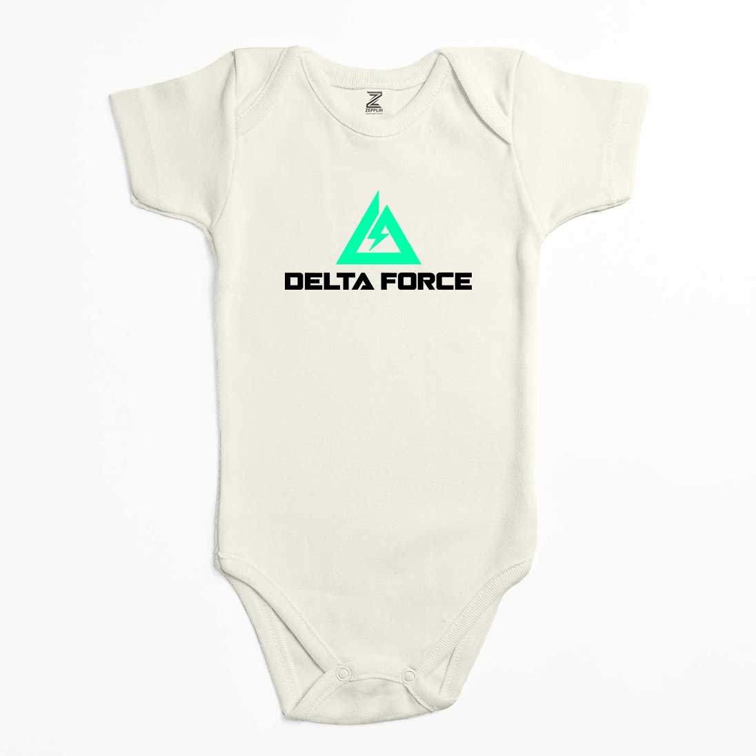 Delta Force Logo Renkli Bebek Body Zıbın