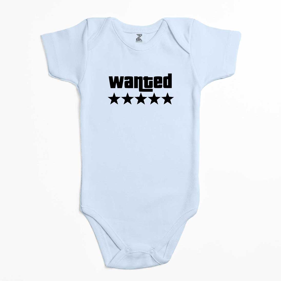 Wanted Renkli Bebek Body Zıbın