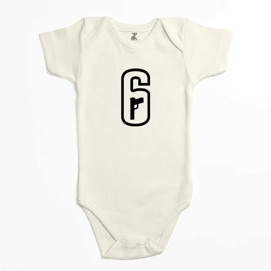 Rainbow Six Amblem Renkli Bebek Body Zıbın