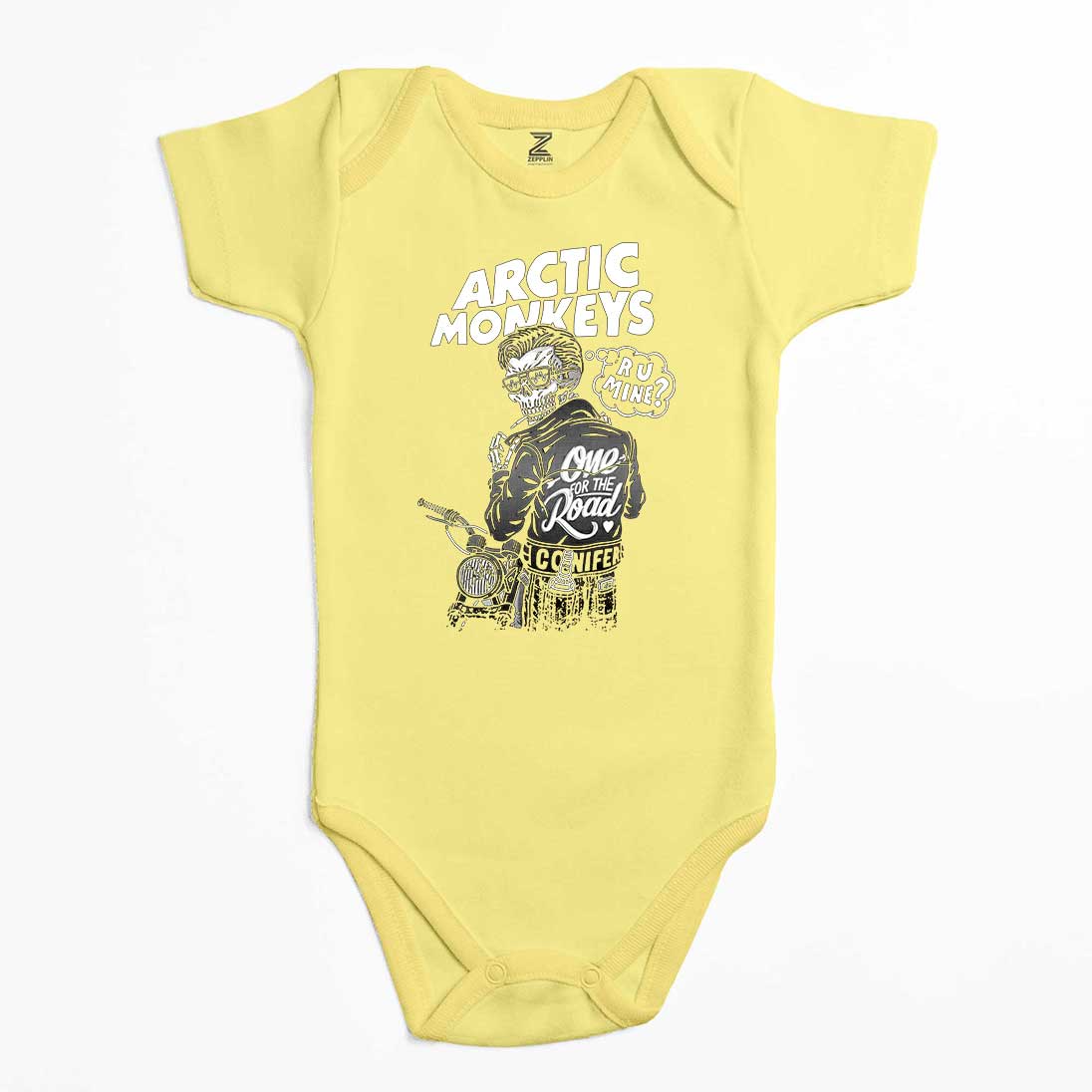 Artic Monkeys Skull Rider Renkli Bebek Body Zıbın