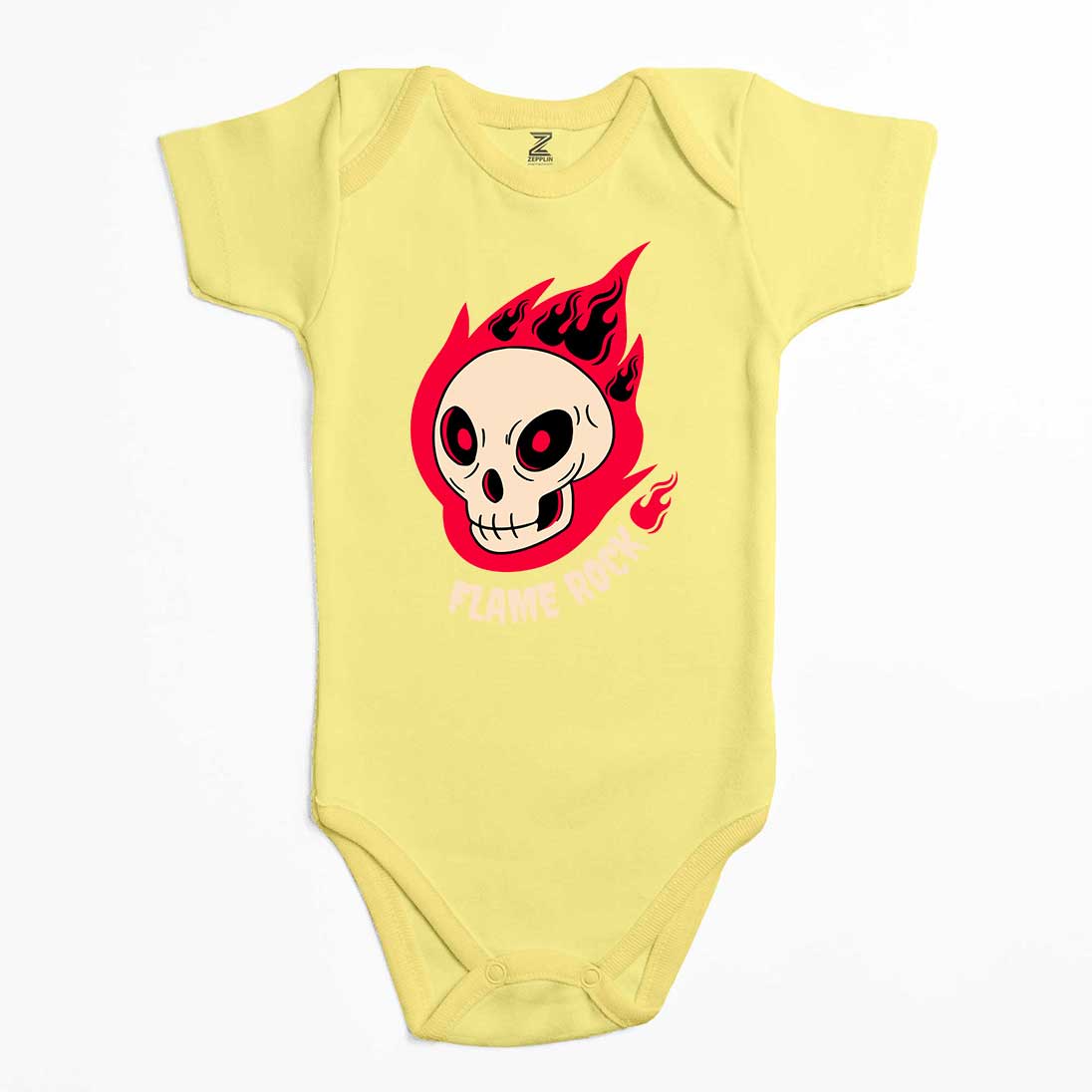 Dark Rock Musıc Renkli Bebek Body Zıbın