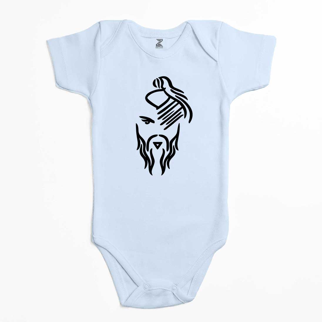 Hayko Cepkin Yeni Logo Black Renkli Bebek Body Zıbın