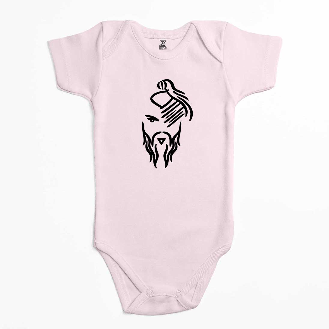 Hayko Cepkin Yeni Logo Black Renkli Bebek Body Zıbın