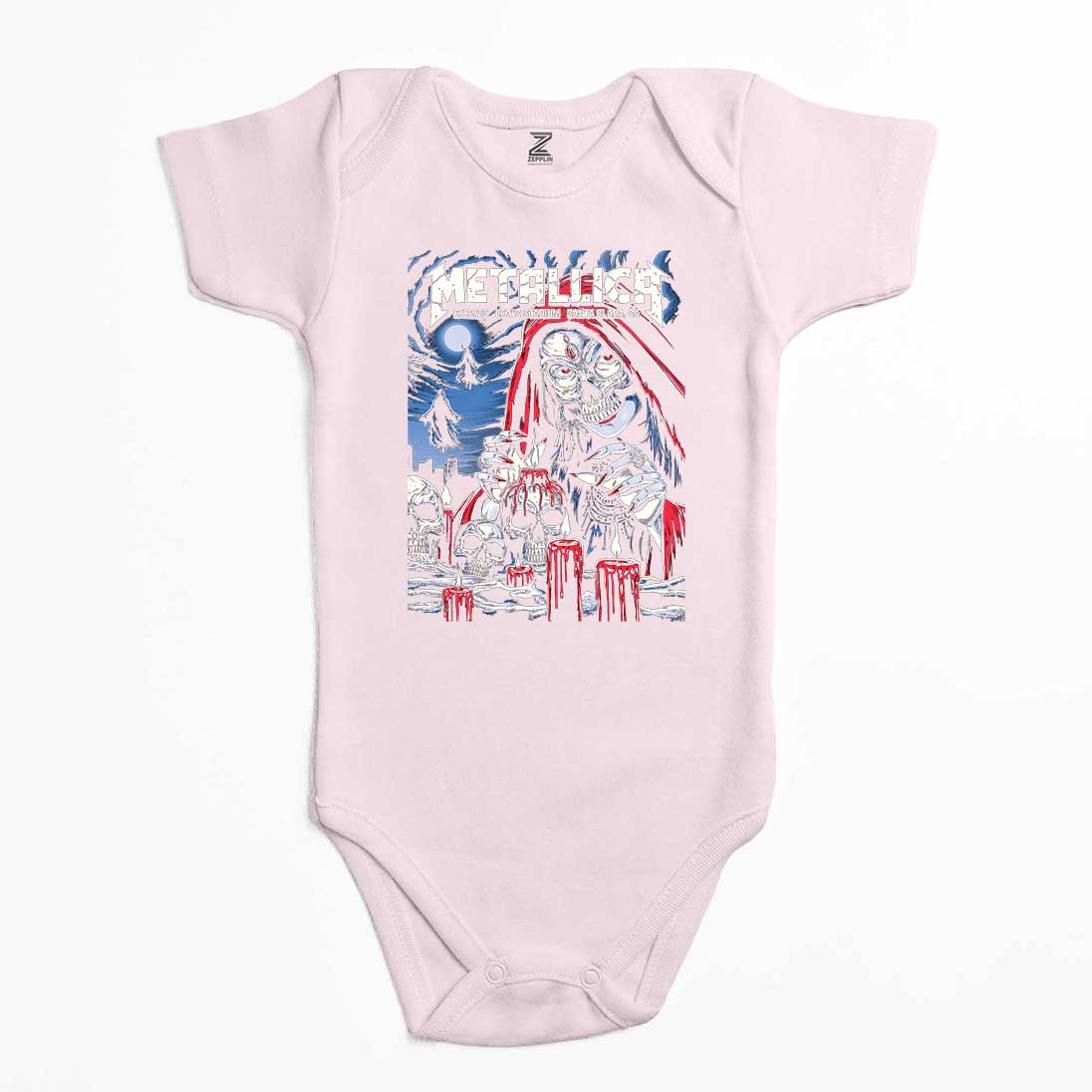 Metallica 2025 Tour Renkli Bebek Body Zıbın