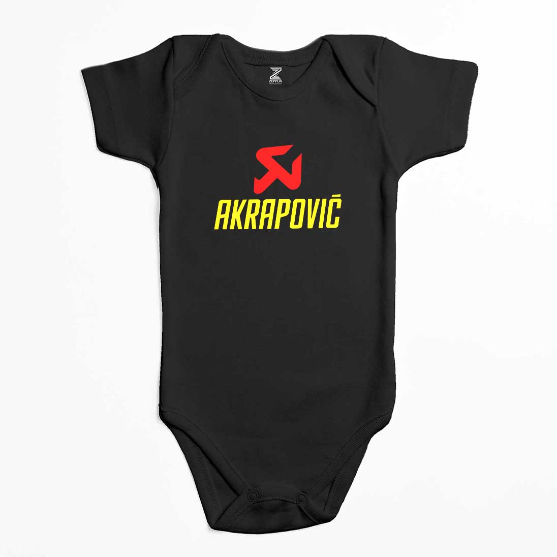 Akrapovic Renkli Bebek Body Zıbın
