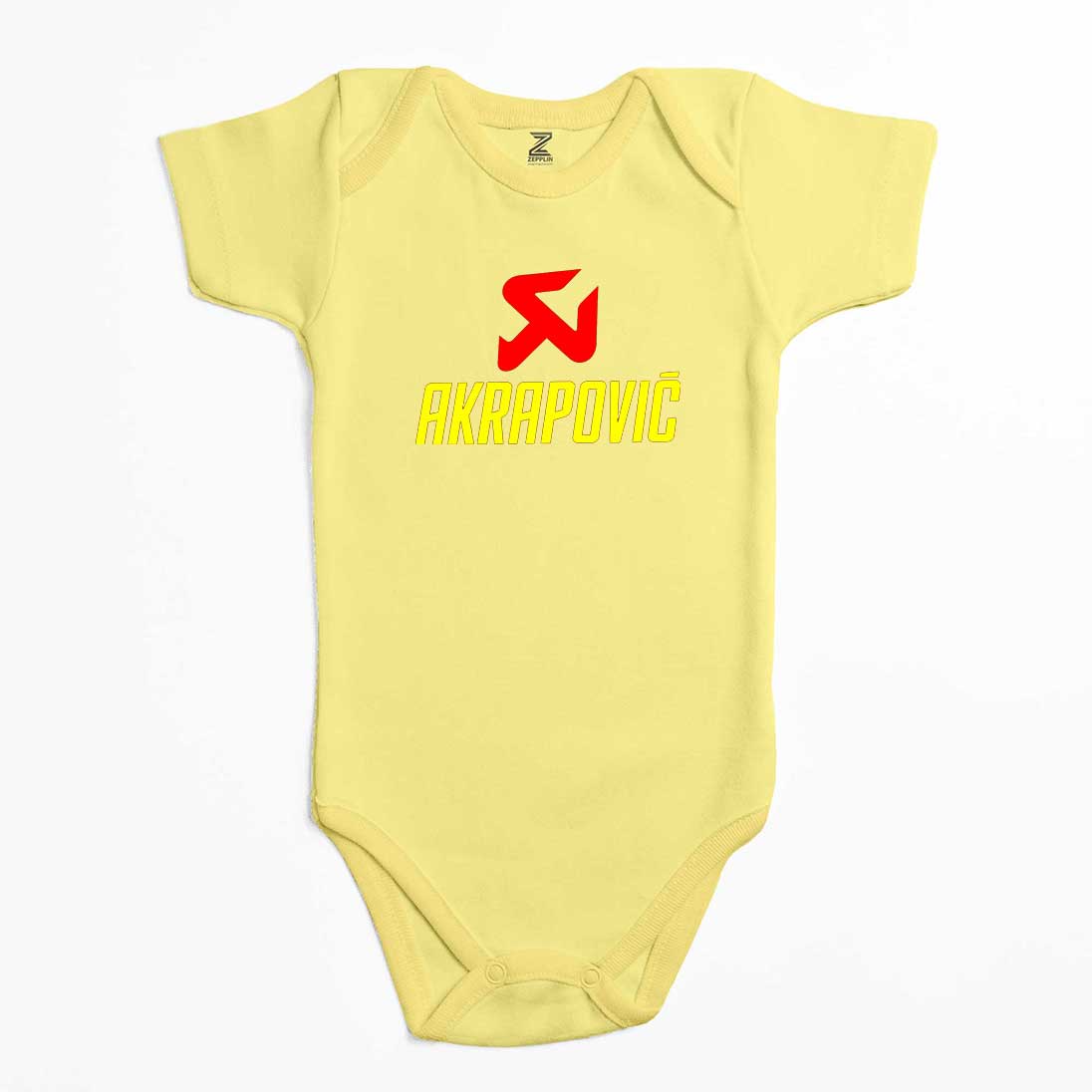 Akrapovic Renkli Bebek Body Zıbın