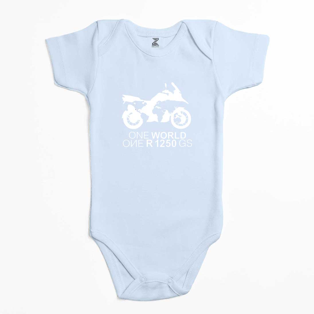 ONE World 1250GS White Renkli Bebek Body Zıbın