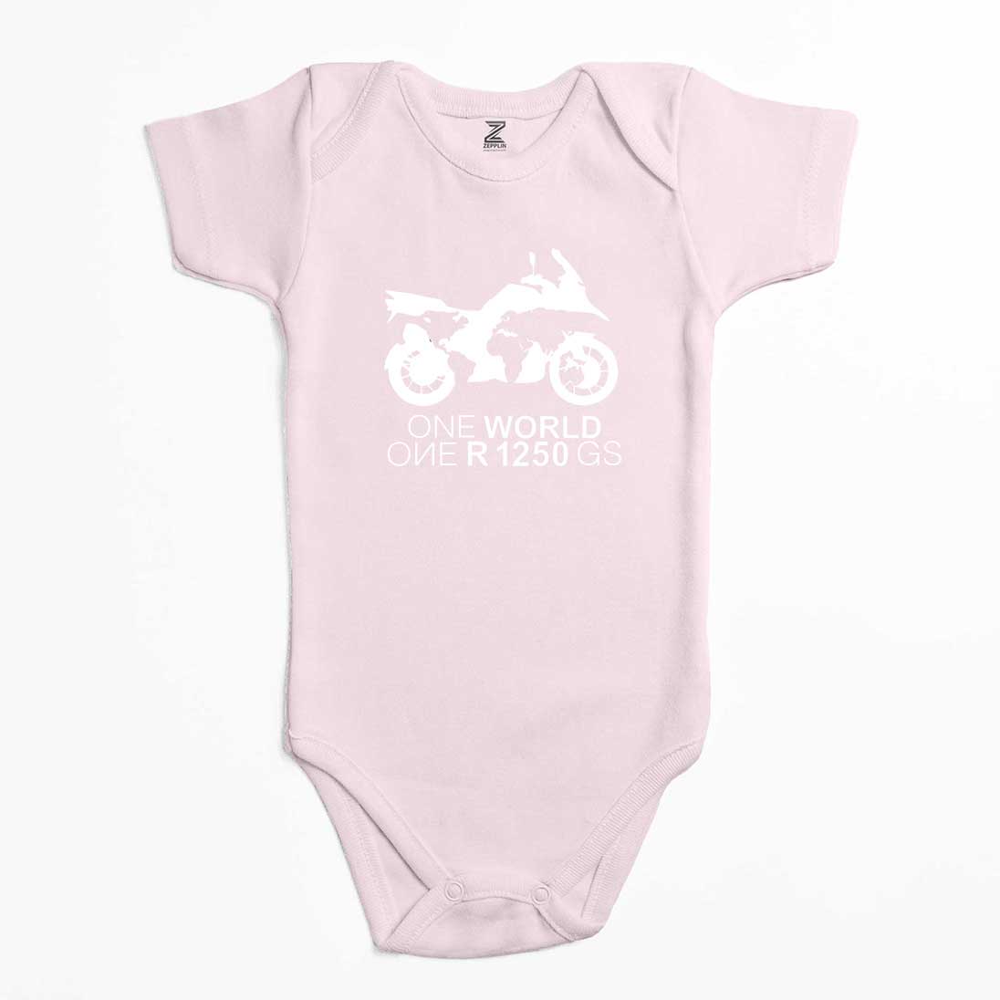 ONE World 1250GS White Renkli Bebek Body Zıbın