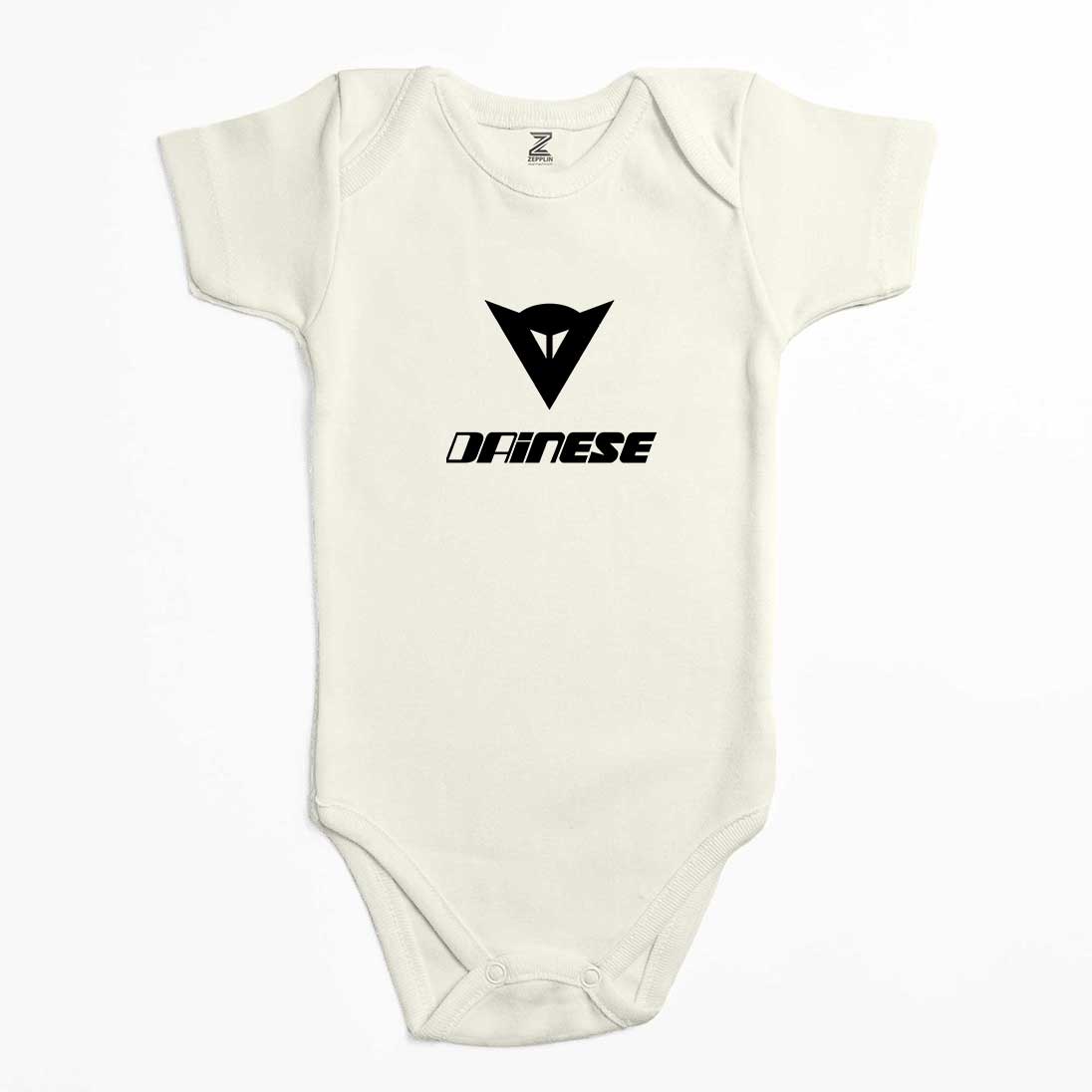 Dainese Black Logo Text Renkli Bebek Body Zıbın
