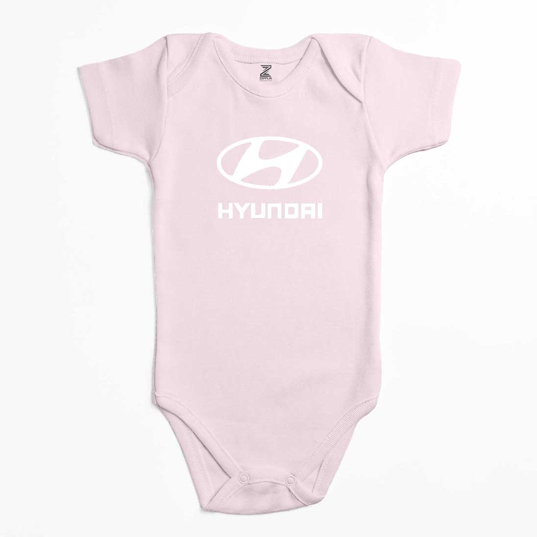 Hyundai White Logo Renkli Bebek Body Zıbın