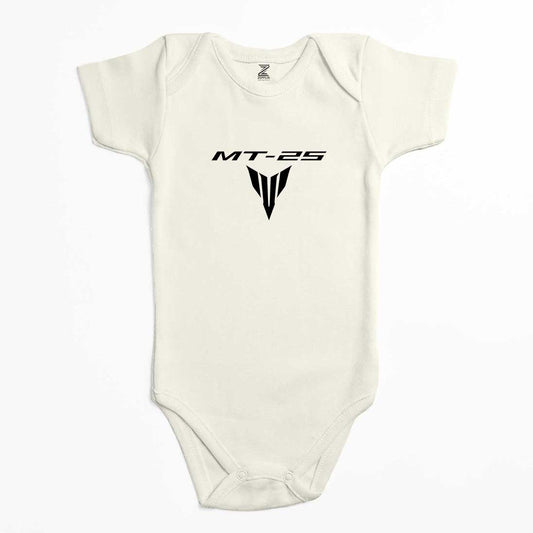 Yamaha MT 25 Black Logo Renkli Bebek Body Zıbın