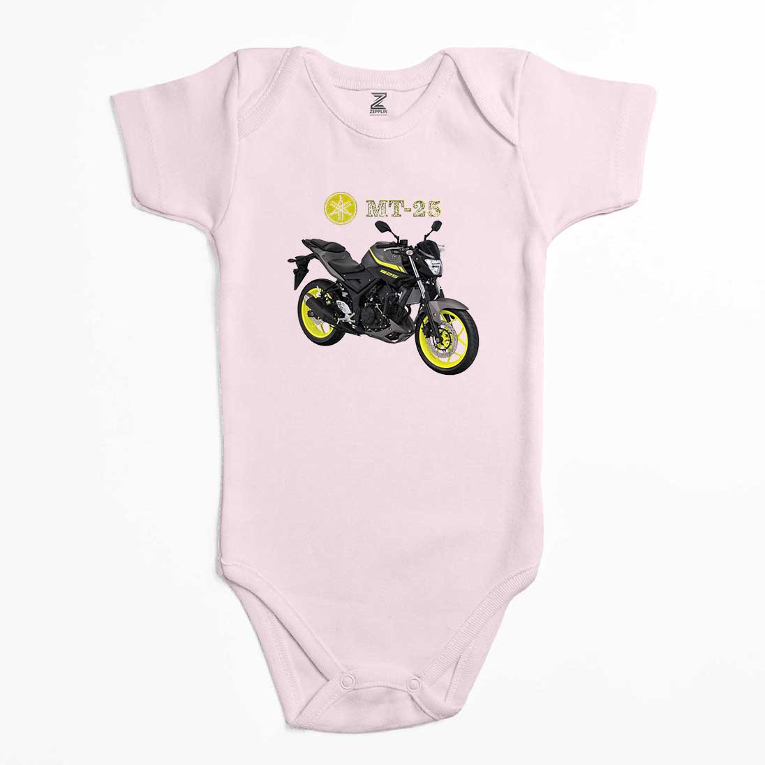 Yamaha MT 25 Renkli Bebek Body Zıbın