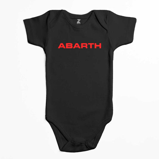 Abarth Text Line Renkli Bebek Body Zıbın