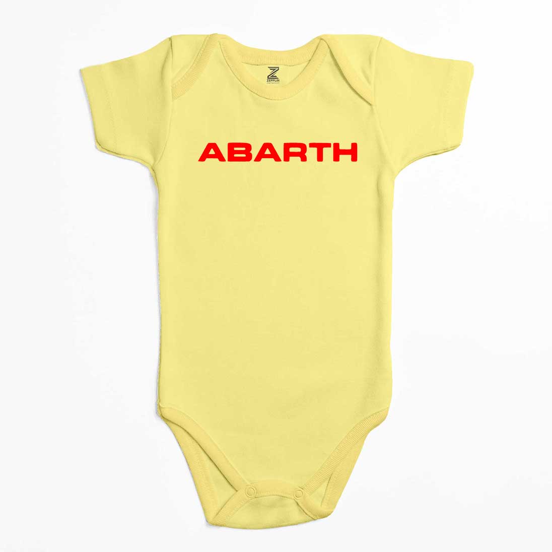 Abarth Text Line Renkli Bebek Body Zıbın