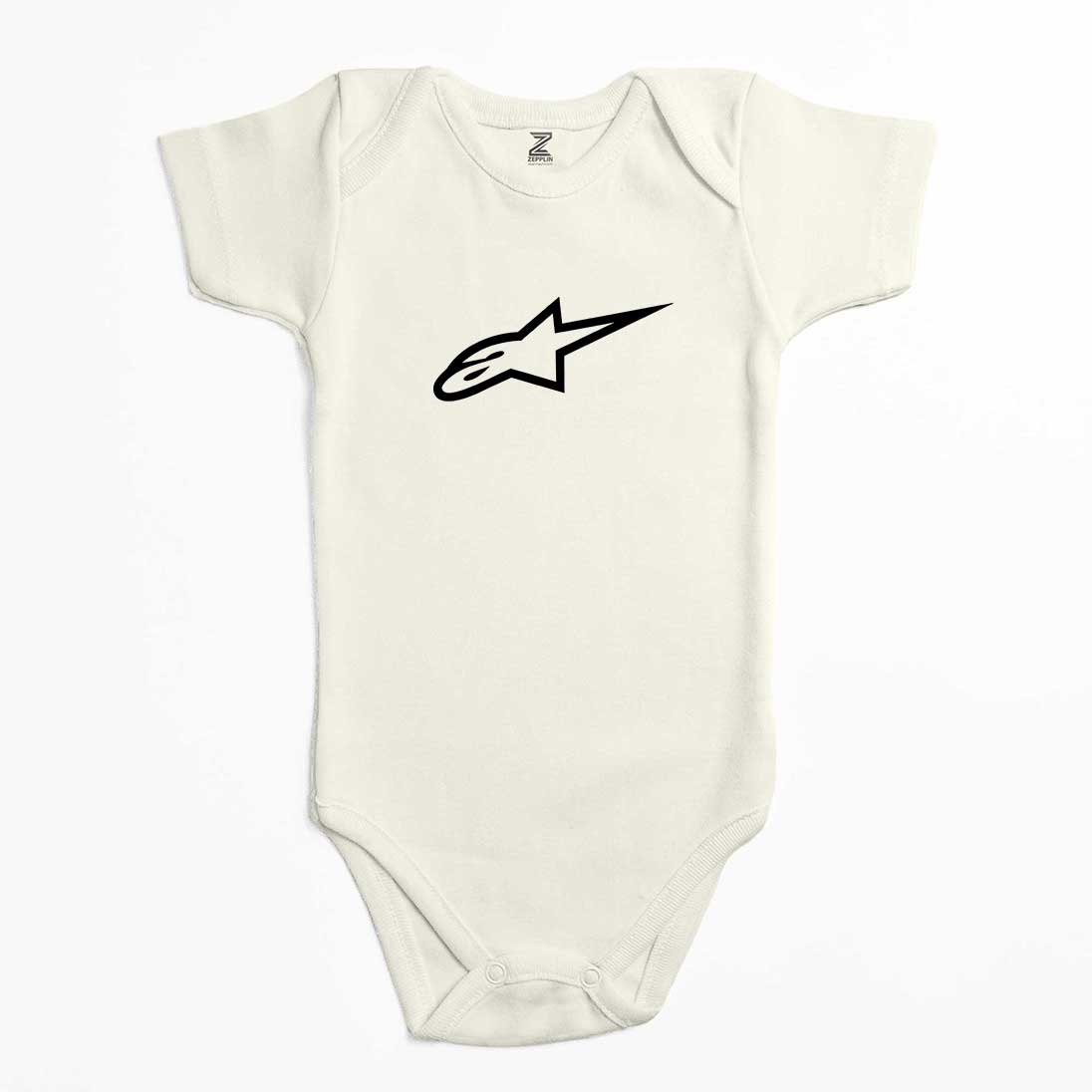 Alpinestars Black Logo Renkli Bebek Body Zıbın