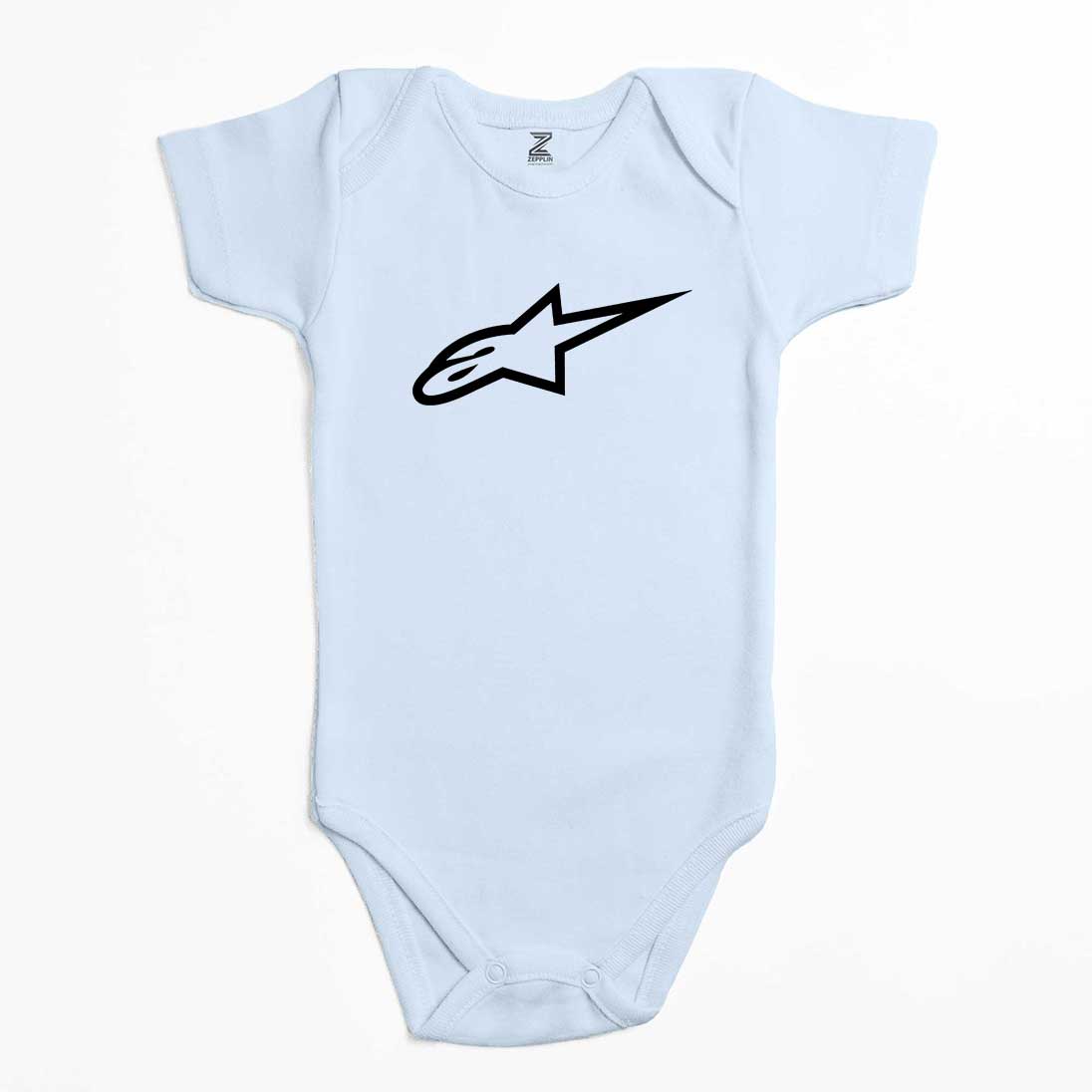 Alpinestars Black Logo Renkli Bebek Body Zıbın