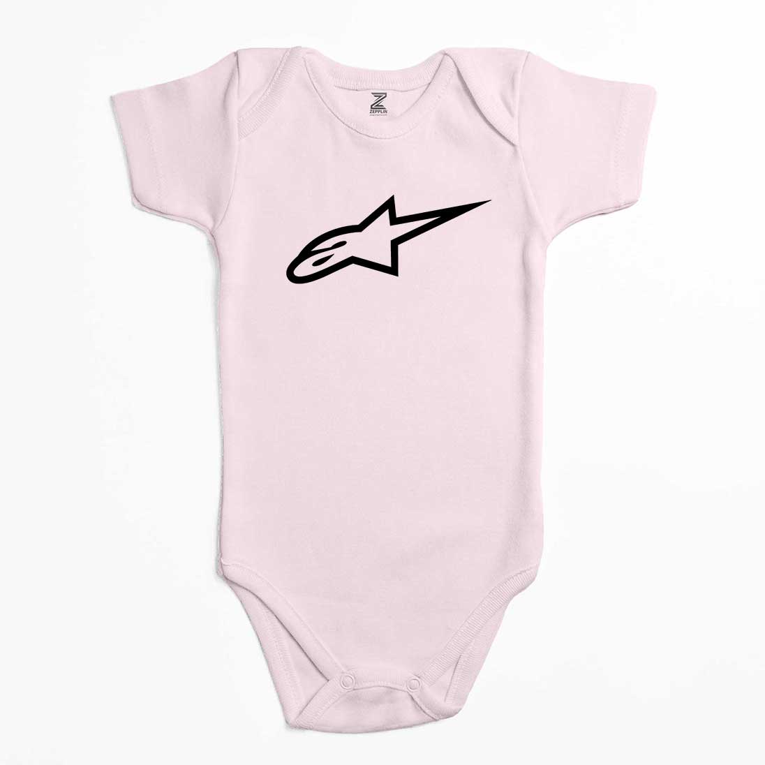 Alpinestars Black Logo Renkli Bebek Body Zıbın